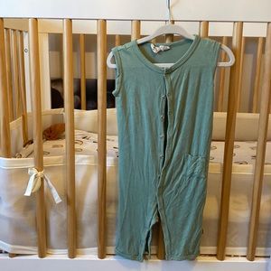 Kyte Baby sleeveless bodysuit MATCHA